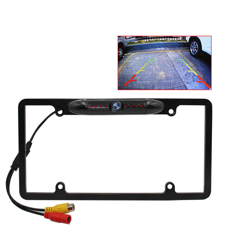 License Plate Wireless Rear View Backup Camera – Easy Install & IP67 Waterproof