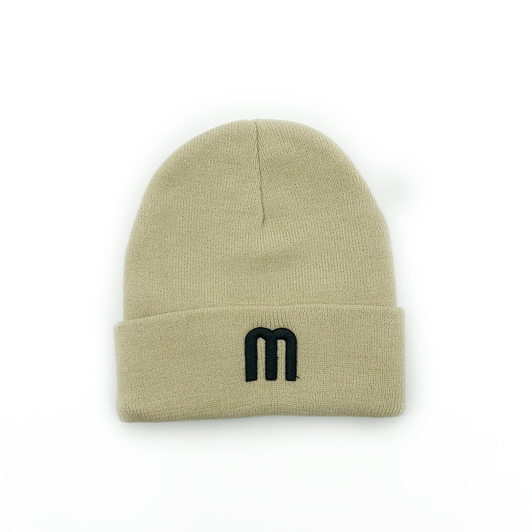 Pure Color Warm Earmuff Head Cap