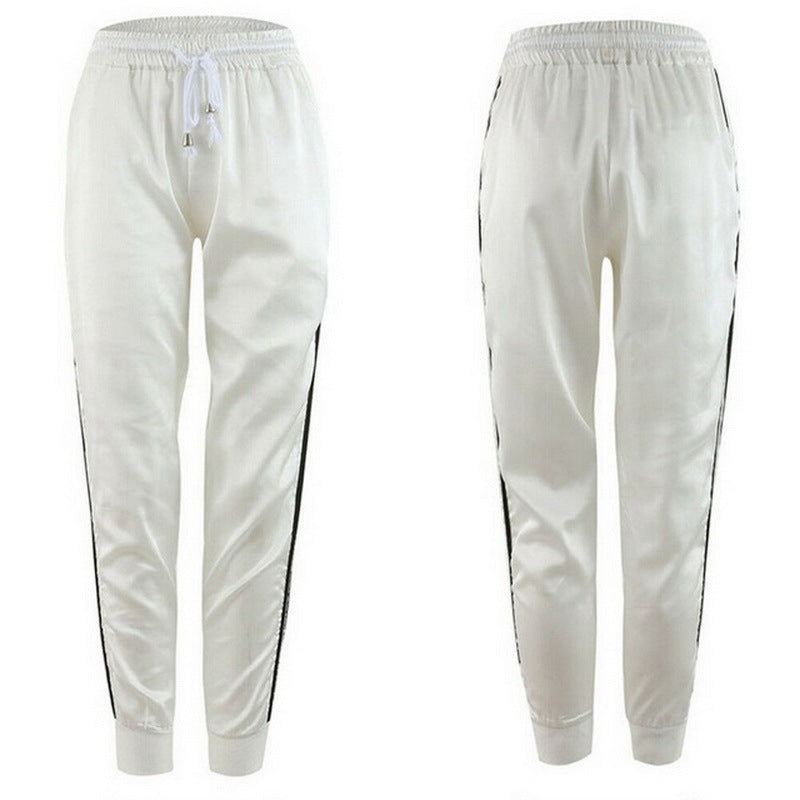 Ice Silk Sweatpants Women Pants Summer