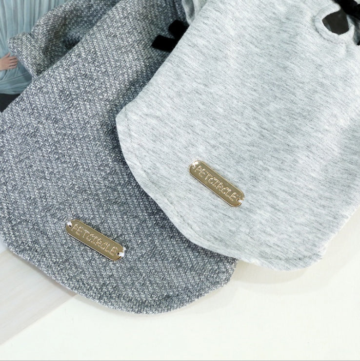 Pet Dog Clothes Cotton Cute Bow Tie T-shirt Clothing