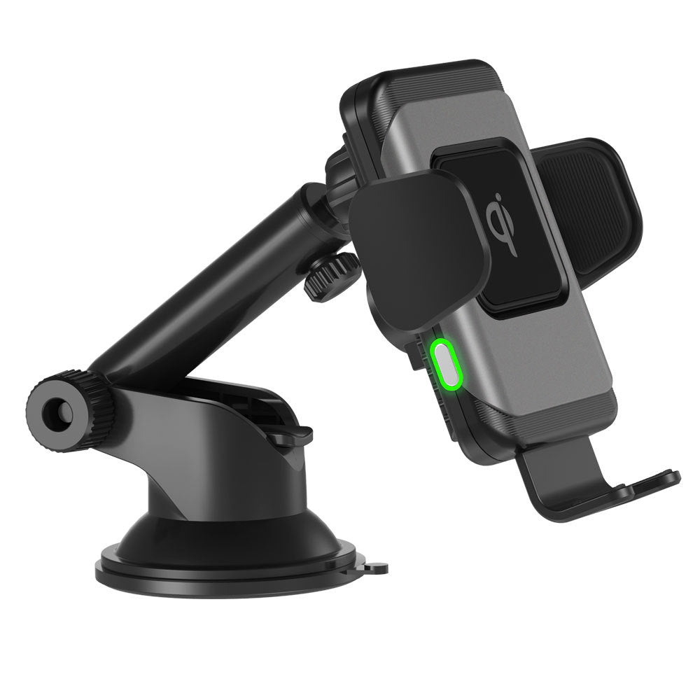 10W Fast Wireless Car Charger – Qi Phone Mount for Vent/Dash/Windshield