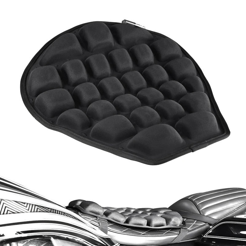 Three-Dimensional Motorcycle Seat Cushion Airbag