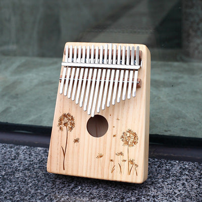 17-tone thumb piano finger piano