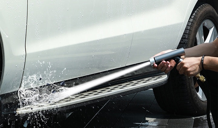 High-Pressure Car Wash Water Gun – Telescopic Nozzle Sprayer