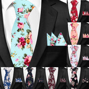 Cotton Arrow Bow Tie with Matching Pocket Towel