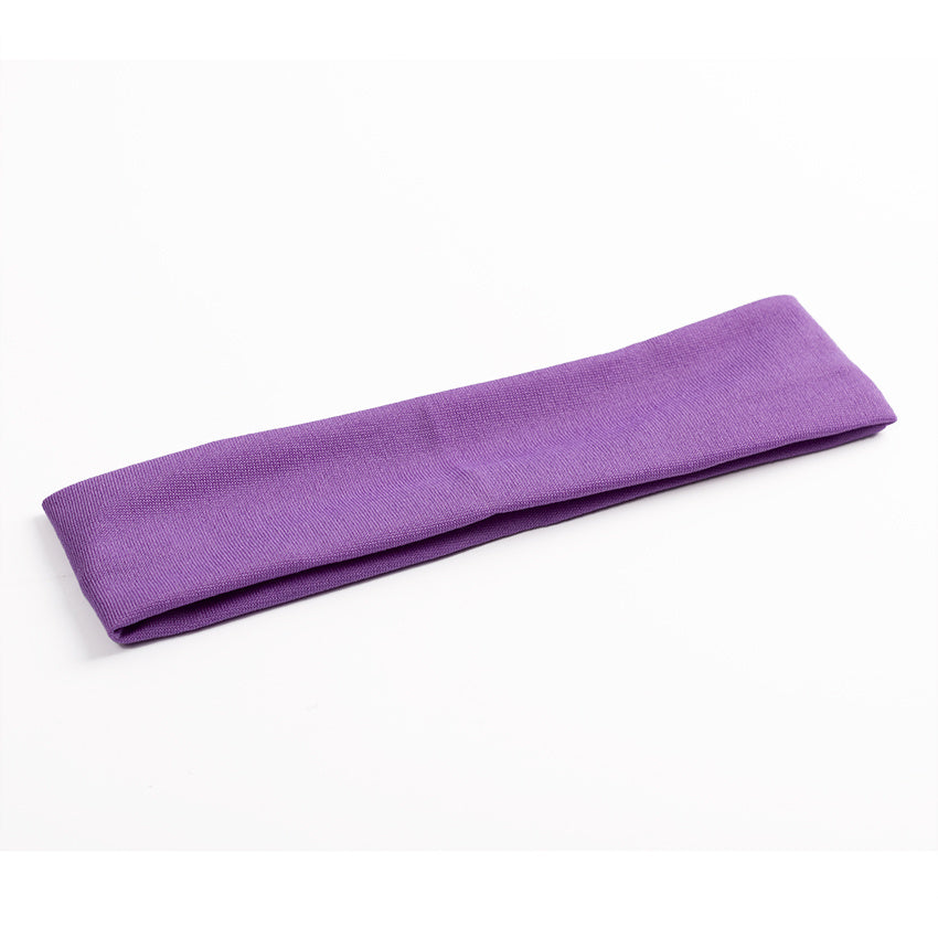 Fabric candy color women's towel yoga headband ���