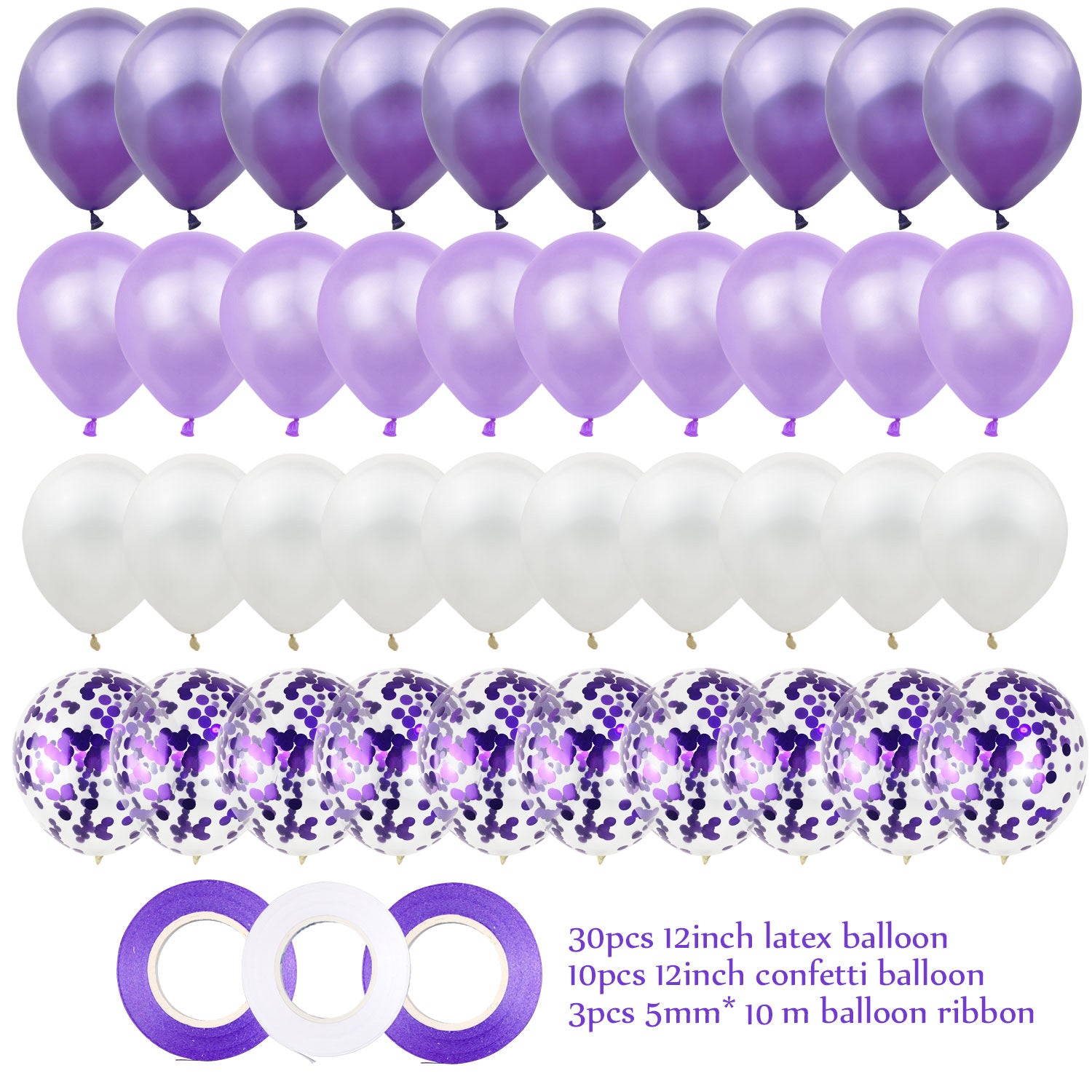 Fashion Balloon Set Latex Party Decorations
