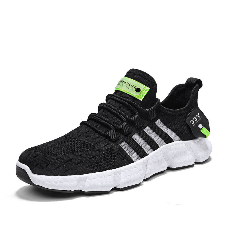 Fashion Low-top Popcorn Bottom Summer Mesh Breathable Casual Shoes