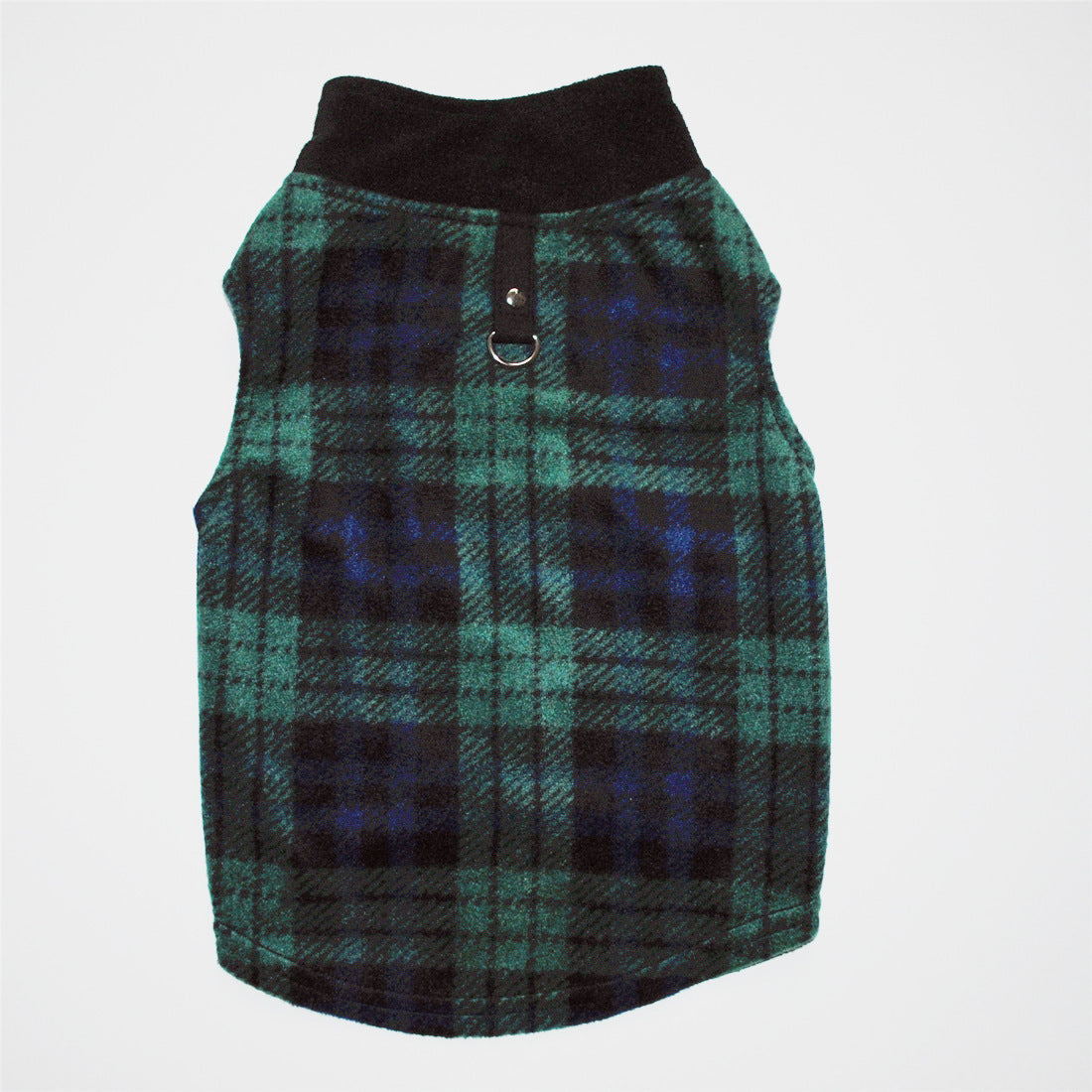 Warm Fleece Pet Dog Clothes Autumn Winter Thickened Vest Coat Small Medium Dogs Warm Costume With Traction Ring