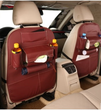 Leather Car Seat Side Organizer Box – Gap Filler Storage