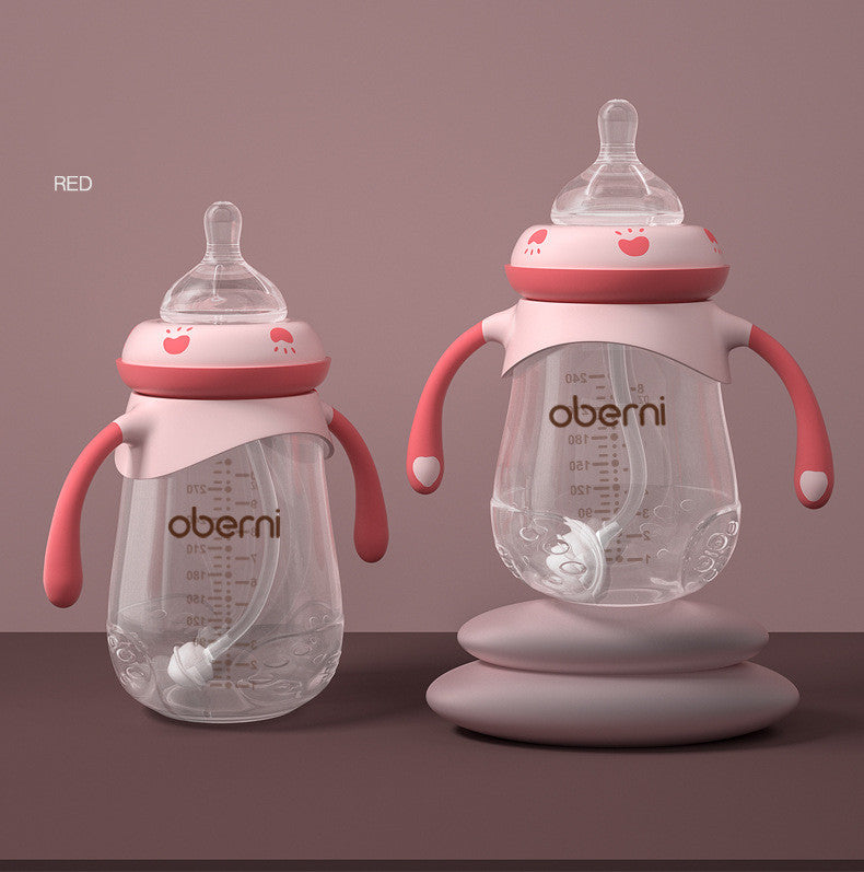 Wide Caliber Anti-Colic Baby Bottle – Spill-Resistant, Baby-Safe Feeding Bottle