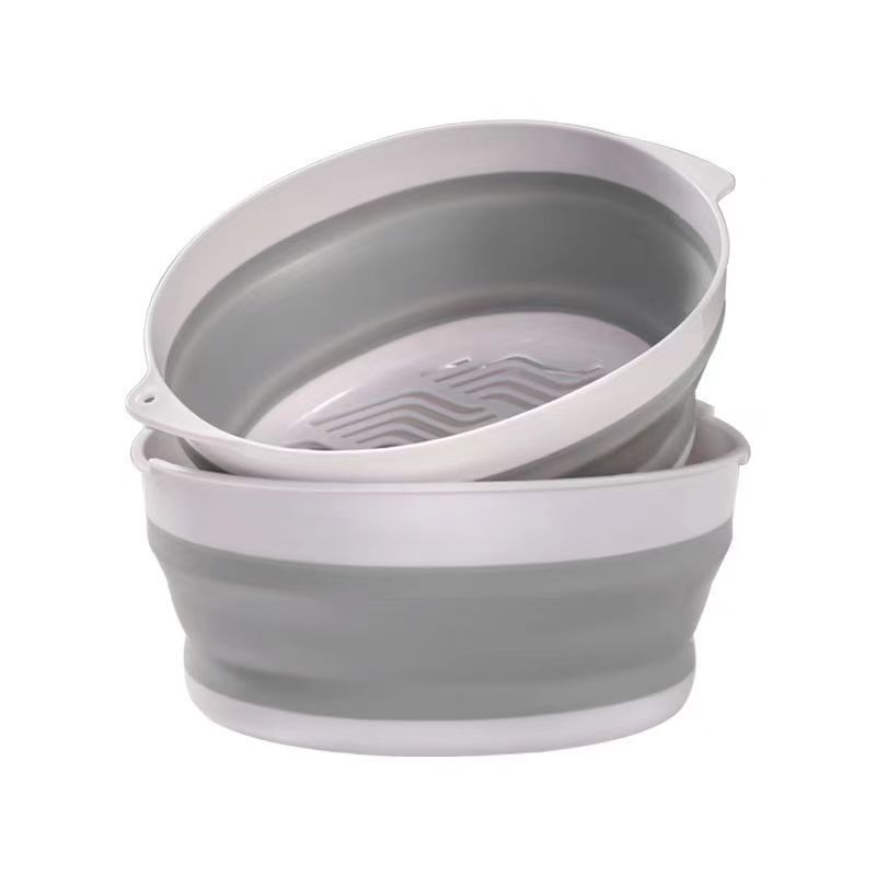 Telescopic Folding Kitchen Drain Basket with Handle – Foldable Vegetable Washing & Straining Basket