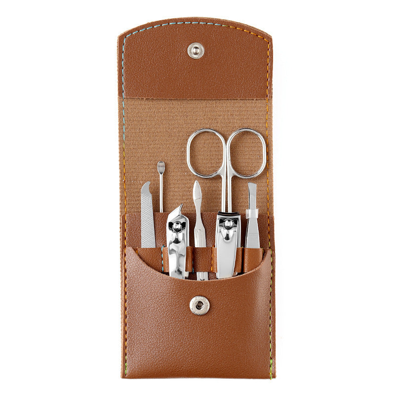 7-Piece Nail Clippers Set – Manicure & Pedicure Grooming Kit