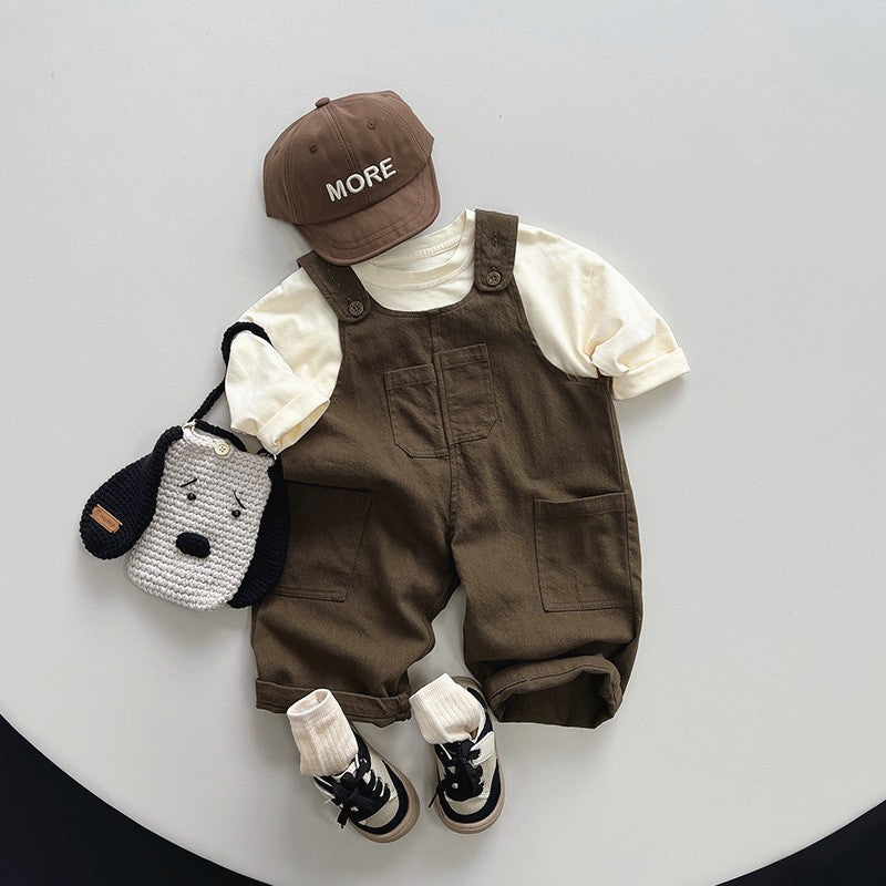 Boys' Overalls Autumn Leisure All-matching