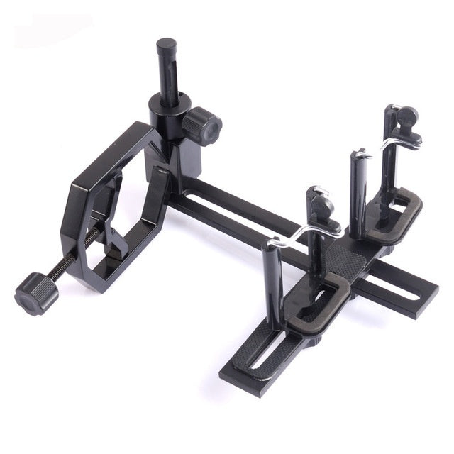 Telescope Photography Stand with Adjustable Mobile Phone Clip