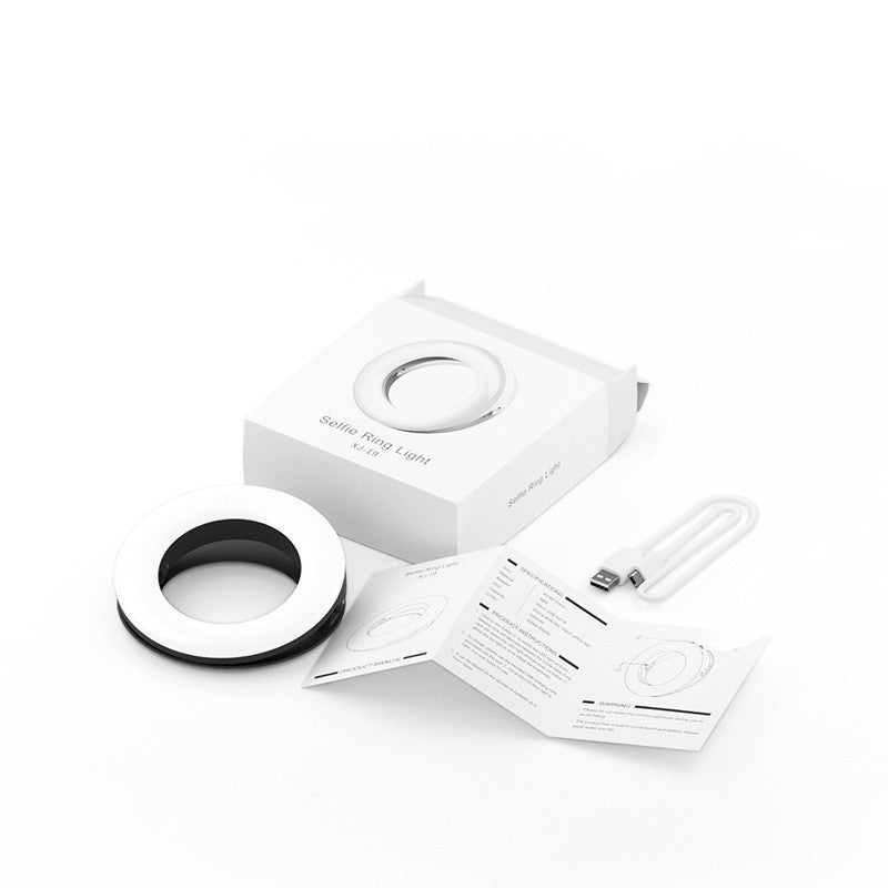 LED Selfie Ring Light for Cell Phone Photography and Video Lighting