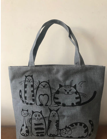 Ladies Canvas Shoulder Bag – Casual & Stylish Tote