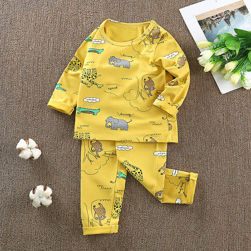 Big children's underwear set in autumn