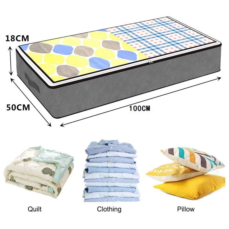 Dust-Proof Wardrobe Storage Bag – Clothes Organizer Box