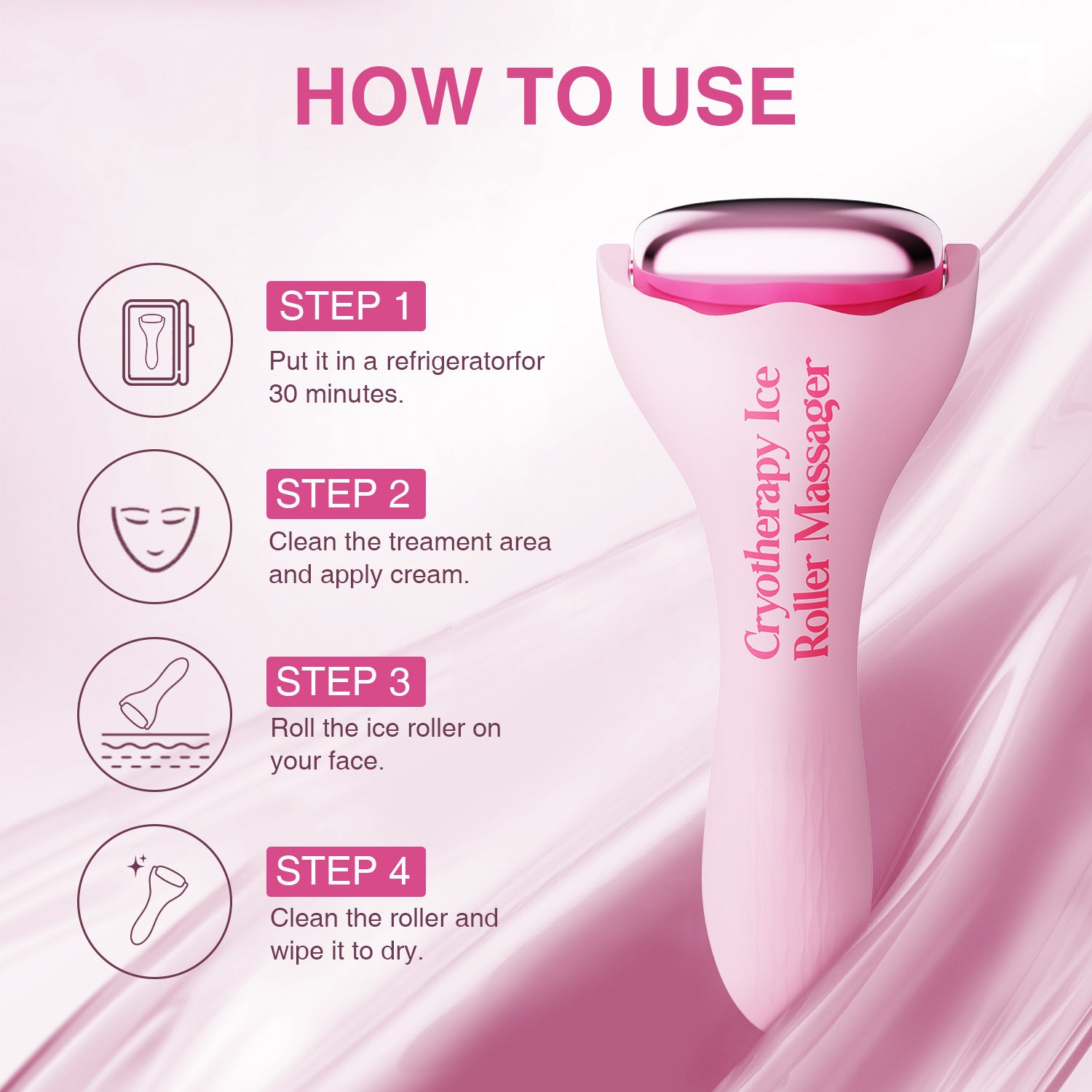 Roller Beauty Instrument – Facial Massage & Absorption Enhancer
