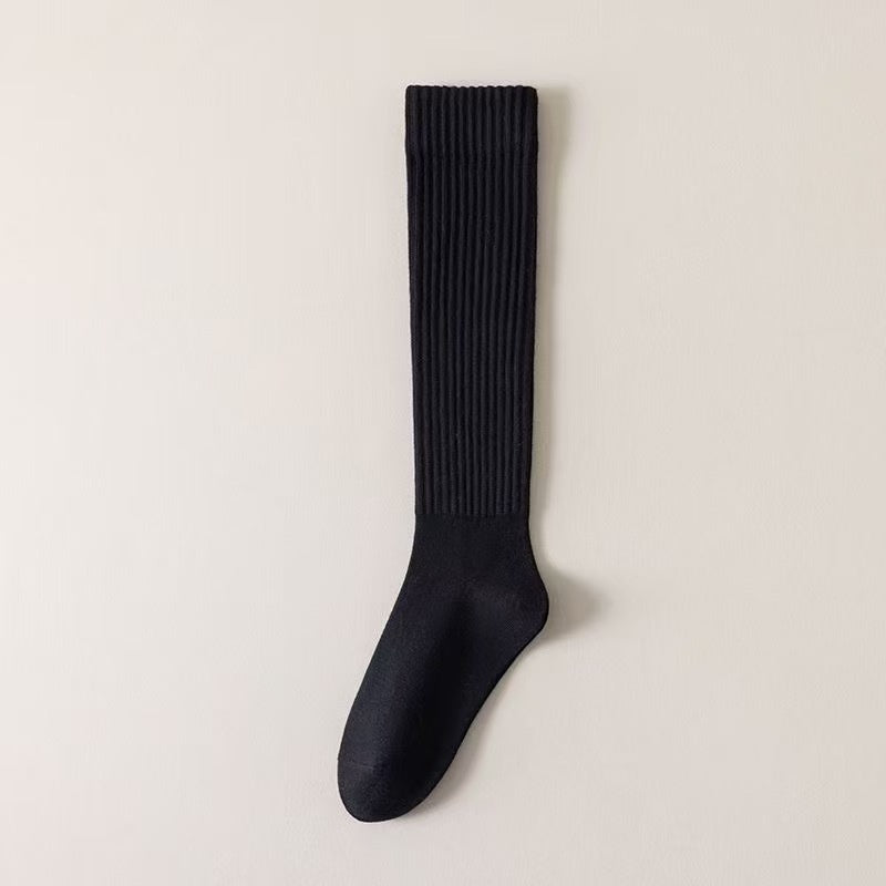 Autumn And Winter Calf Socks Children's Knee Length Socks Deodorant Mid-calf