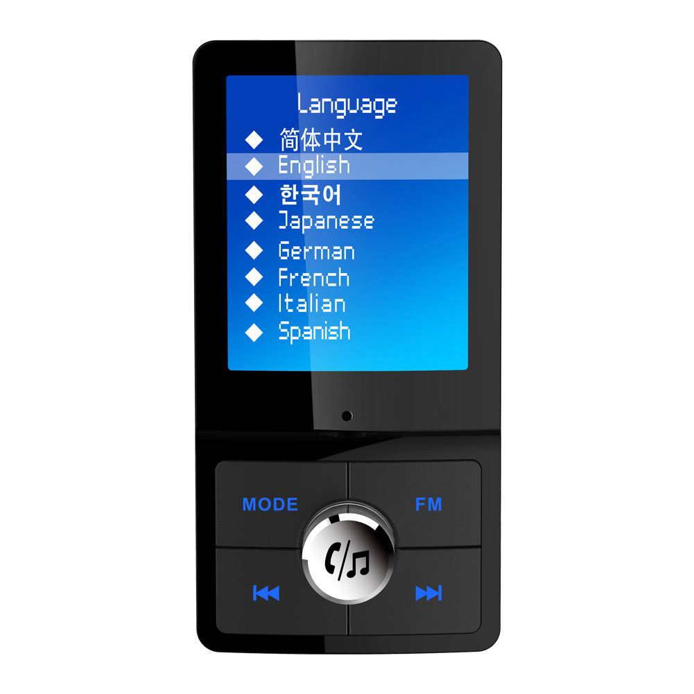 Car Bluetooth FM Transmitter QC3.0 – Dual USB Fast