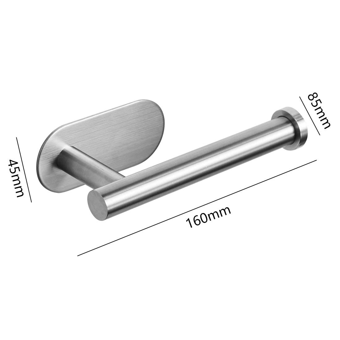 304 Stainless Steel Toilet Paper Holder – Wall-Mounted, Rustproof
