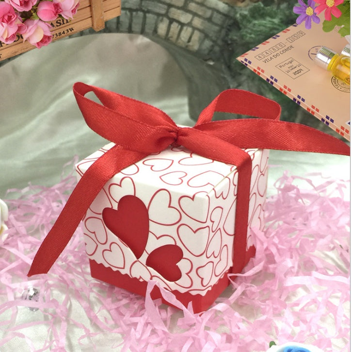 European Style High-End Hollow Wedding Candy Box