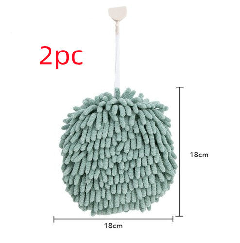 Absorbent Hand Wipe Ball – Quick-Dry Cleaning Tool for Kitchen & Bathroom
