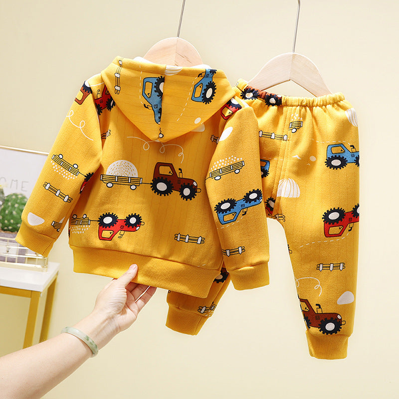 Two-Piece Children’s Western Style Sports Suit