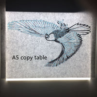 A5 copy table