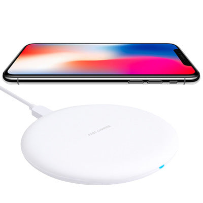 Wireless Charger – 15W Fast Qi Charging Pad for iPhone & Android, USB-C, Case-Friendly