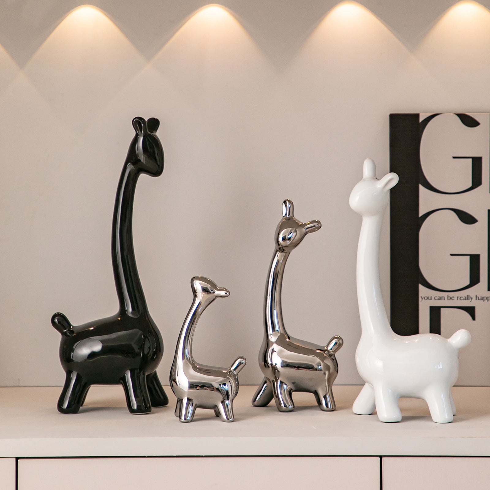Deer Home Ornament Ceramic Decorative Ornaments