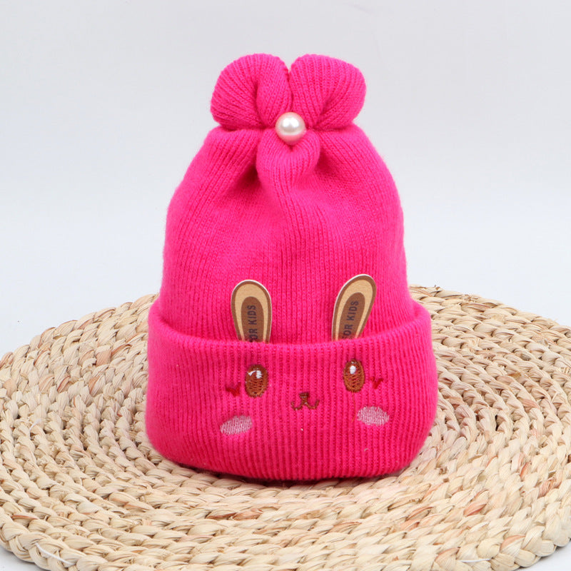 Unisex Newborn Woolen Winter Beanie Hat Regular Fit