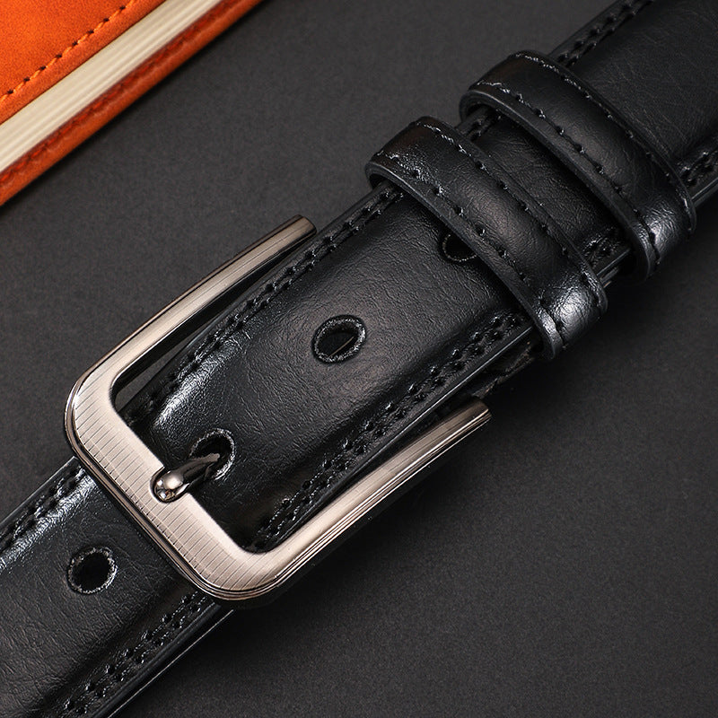 Youth Simple Pin Buckle Pant Belt