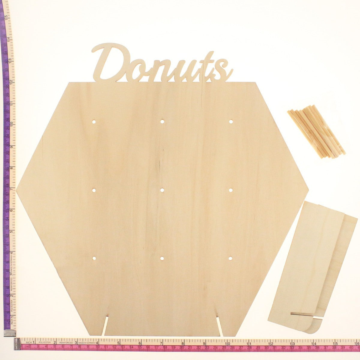 Wooden Doughnut Rack Wedding Supplies