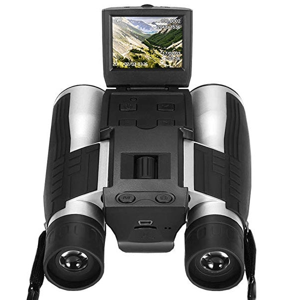 12×32 Digital Camera Binoculars – HD Photo & Video Recording