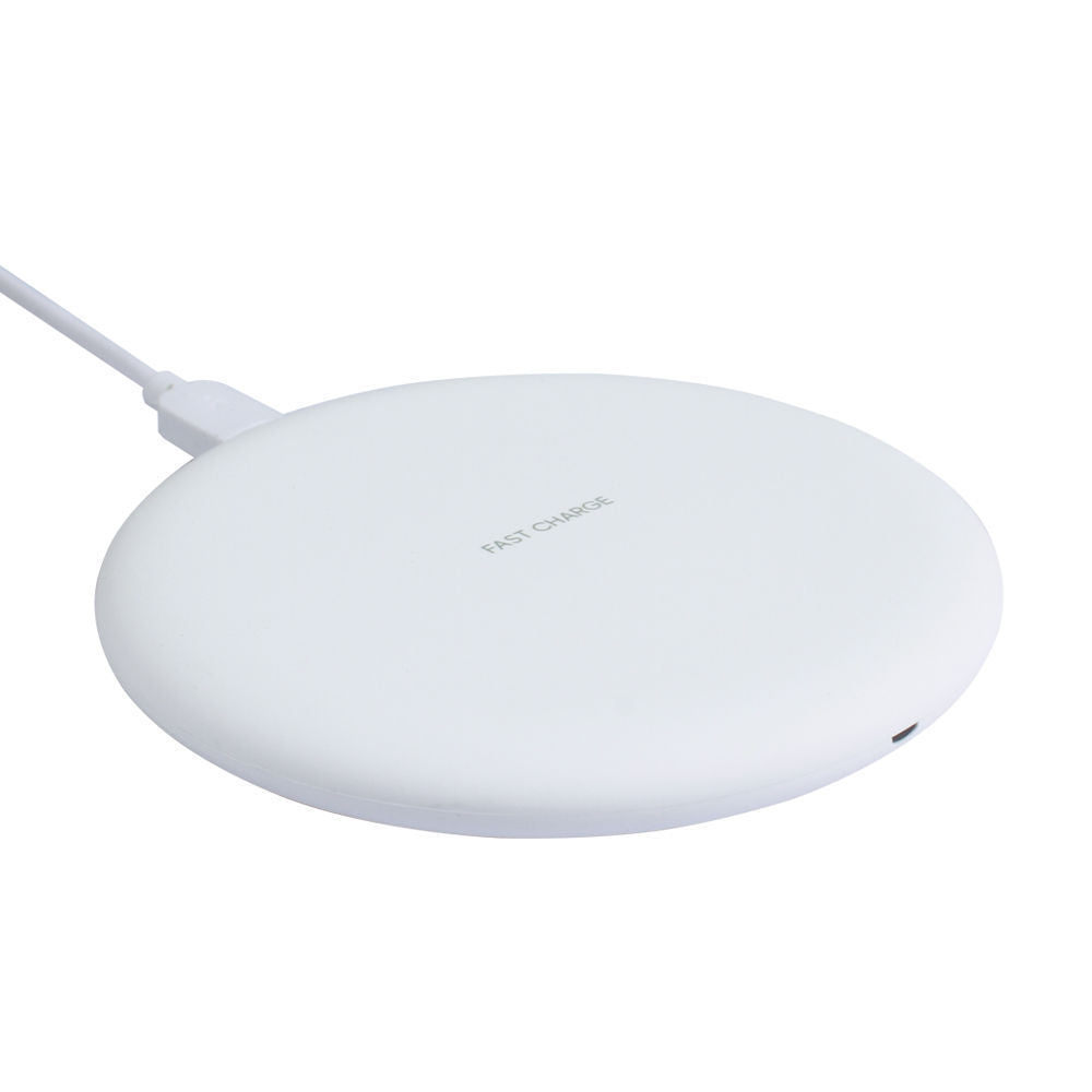 Wireless Charger – 15W Fast Qi Charging Pad for iPhone & Android, USB-C, Case-Friendly