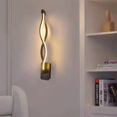 Silicone Shade LED Bedside Wall Lamp Button Switch