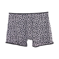 Grey leopard print