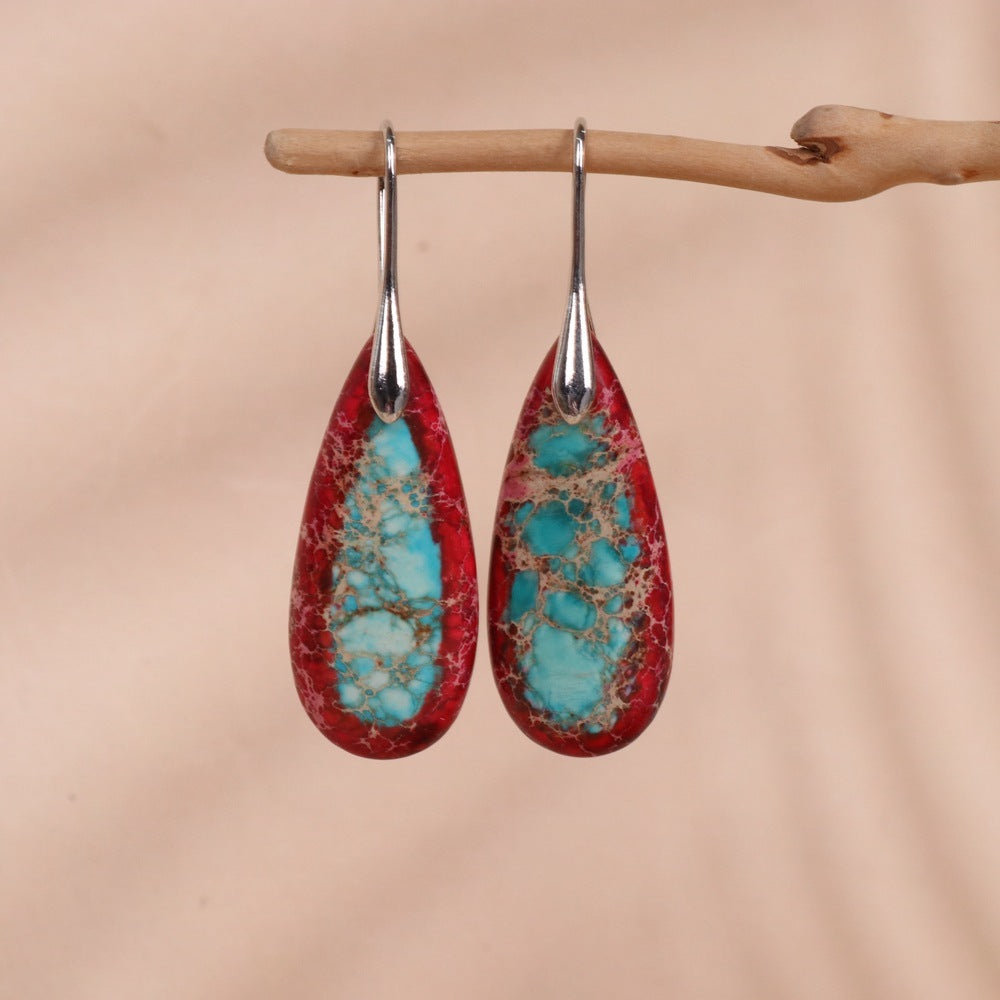Drop For Women Water Drop Shape Pendant Earrings