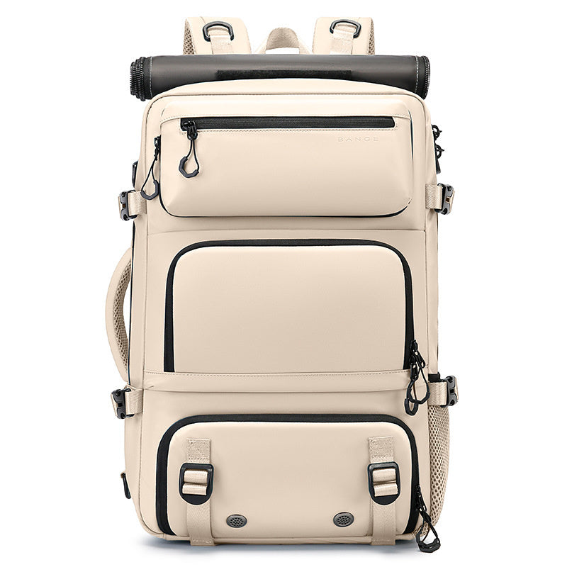 Men's Travel Backpack Oxford Cloth Letters Pattern 20-35L