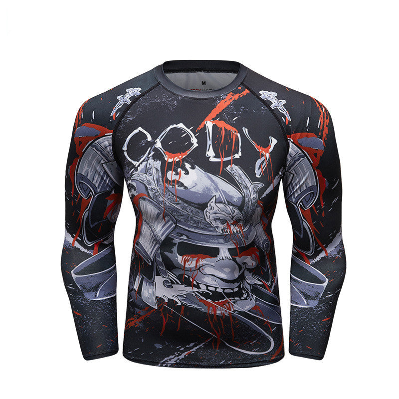 Long sleeved tights, men's running suit