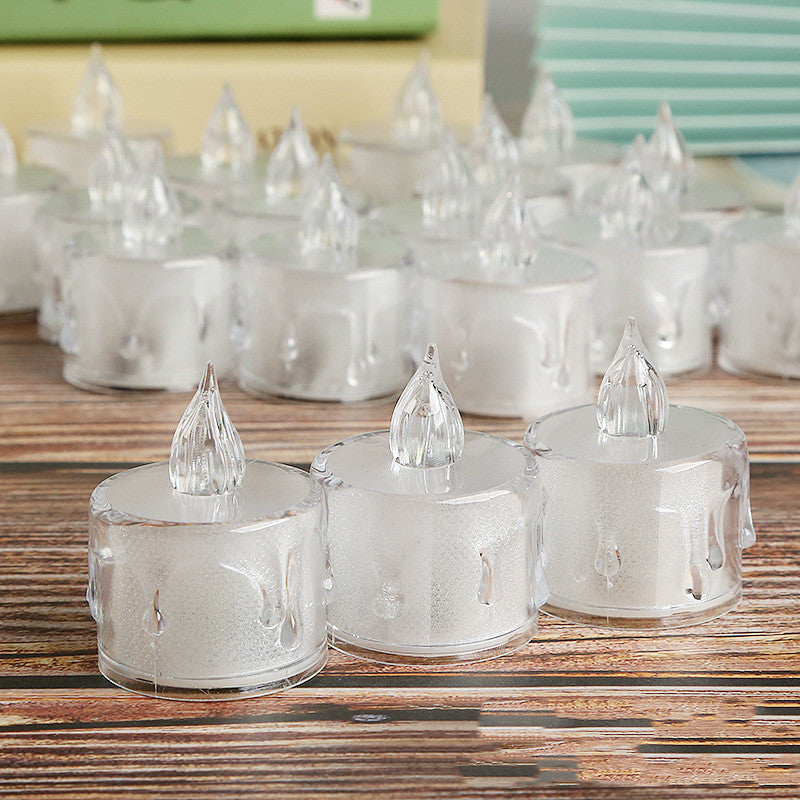 LED Lights Electronic Candle Lighted Tea Wax Home Decor Candles Lamp