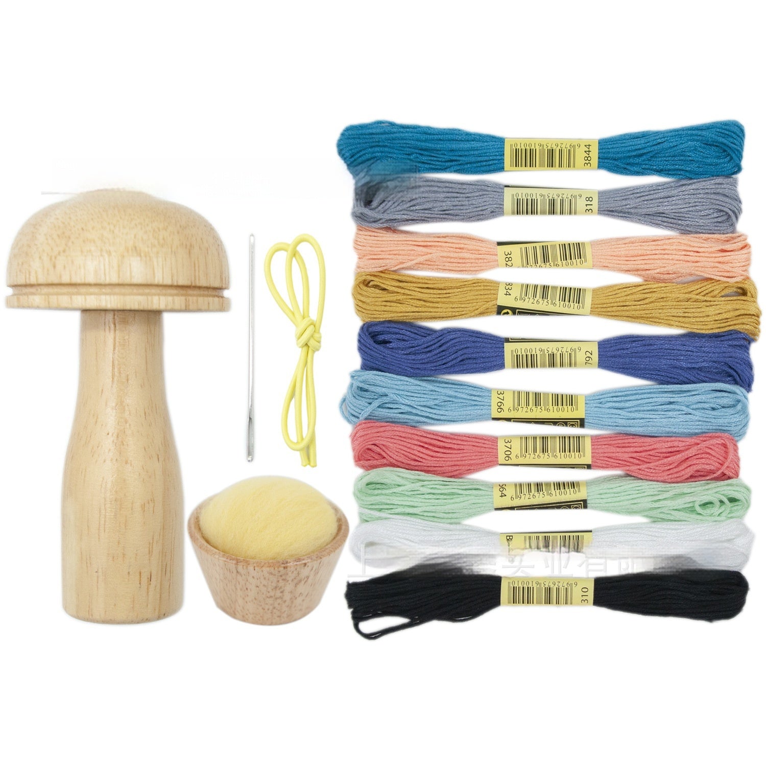 Mushroom Weaving Tool Hole And Patch Weaving Tool Syringe Storage Needle Mushroom
