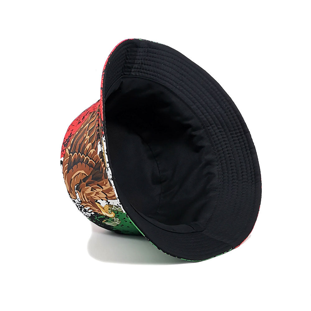 Eagle Pattern European And American Retro Nostalgic Fashion Bucket Hat
