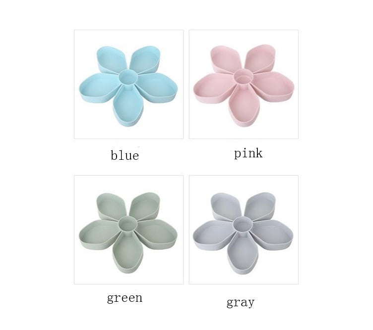 Rotating Plastic Storage Box Seed Nut Candy Dried Fruit Box