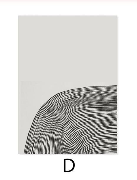Scandinavian Abstract Wall Art – Poster & Canvas Painting for Modern Home Decor