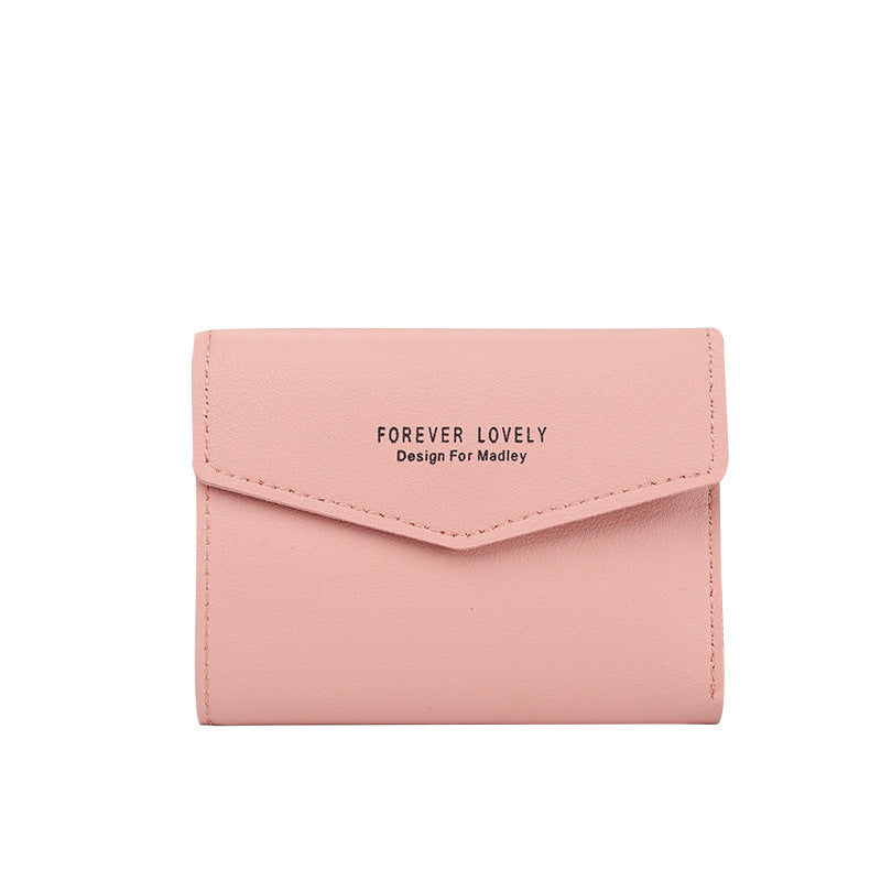 Slim PU Leather Card Holder Wallet Unisex Solid Color