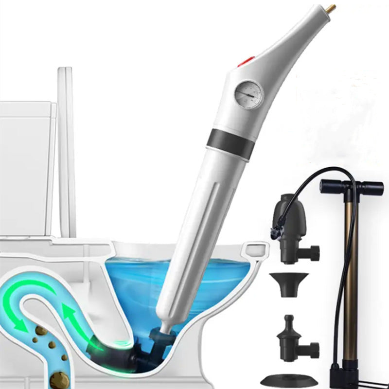 High Pressure Air Drain Blaster Gun – Toilet Plunger
